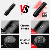 CNC KRONOS Wireless Tattoo Machine– 1900 mAh Battery, USB-C Rapid Charge, 4–12 V Adjustable & 7 Stroke